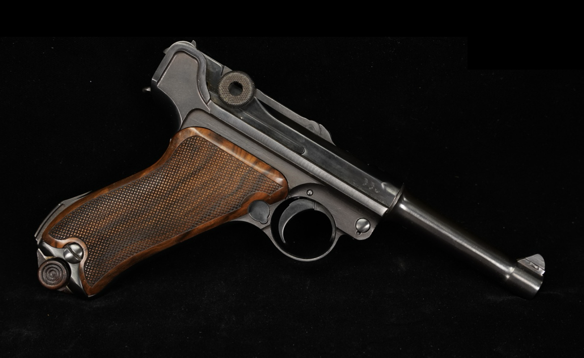 Antique guns and military relics