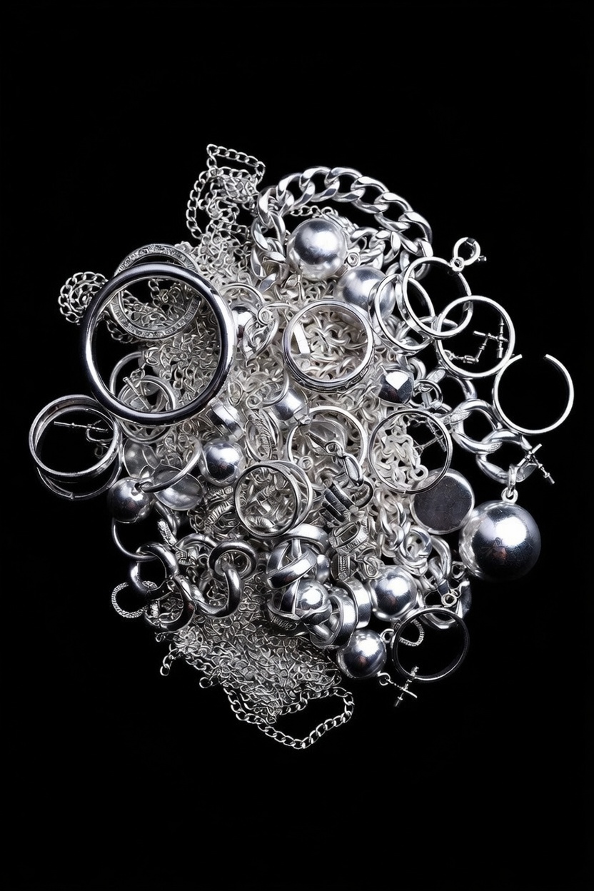 Silver jewelry